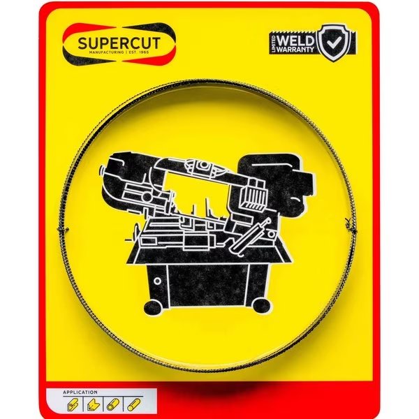 95-inch x 0.75-inch x 0.035 x 4-6 TPI Premium Bimetal Blade, Supercut, Mfr#: 448900